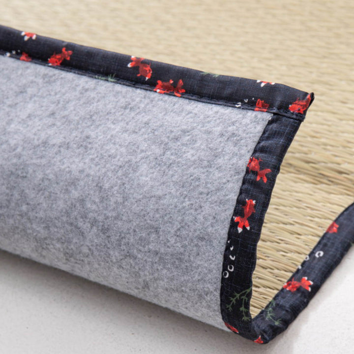 ラグい草ラグ176×230cm約2.5畳薄手ござ裏貼り涼水