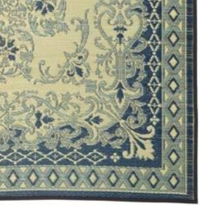 ラグい草ラグ176×230cm約2.5畳薄手ござ裏貼りカノンブルー