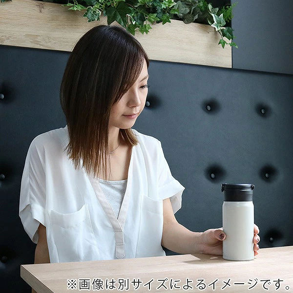 水筒鏡付きステンレスマグボトルミラーマグボトル480mlマットブルー