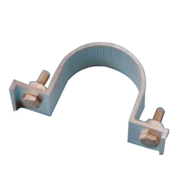 リブ標識用取付けバンド 丸ポール 片面用 金具763U－S