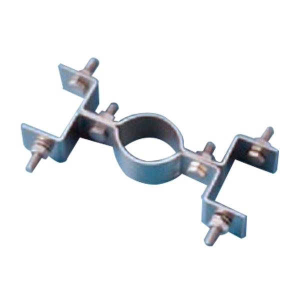 リブ標識用取付けバンド 丸ポール 両面用 金具605U－W