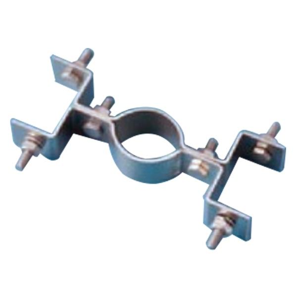 リブ標識用取付けバンド 丸ポール 両面用 金具763U－W