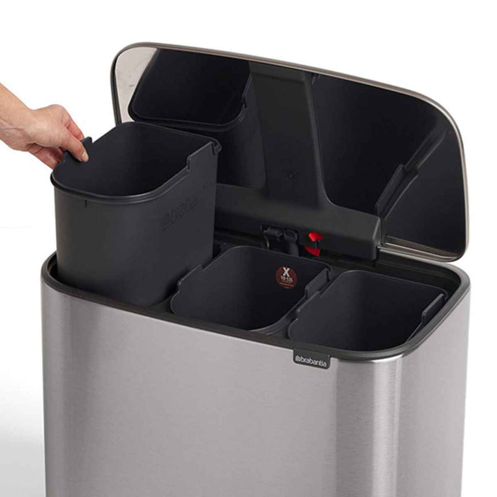 brabantiaゴミ箱BoペダルビンFFPマット3×11Lダストボックスブラバンシア