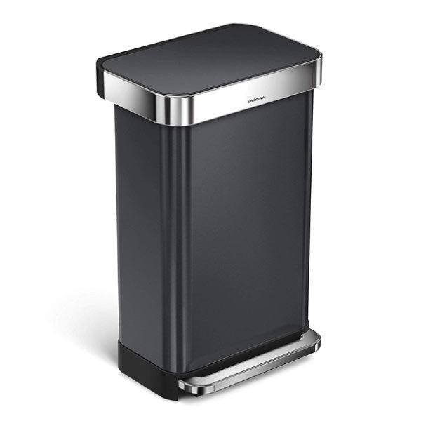 ゴミ箱 10L simplehuman 正規品 バタフライステップ ペダル式 ブラック