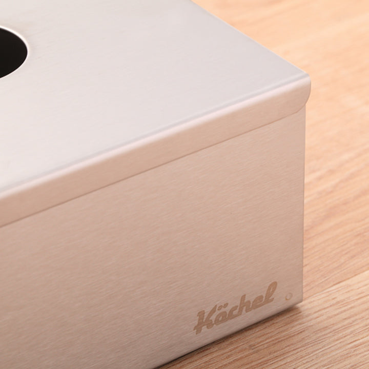 ティッシュケースティッシュボックスKochelケッヘルステンレス2way壁掛け平置きシルバー