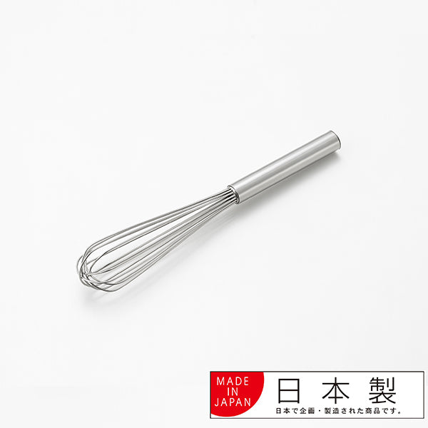 泡だて器スリム料理のいろはプロ仕様のピアノ線を使ったスリムな泡立てステンレス製日本製