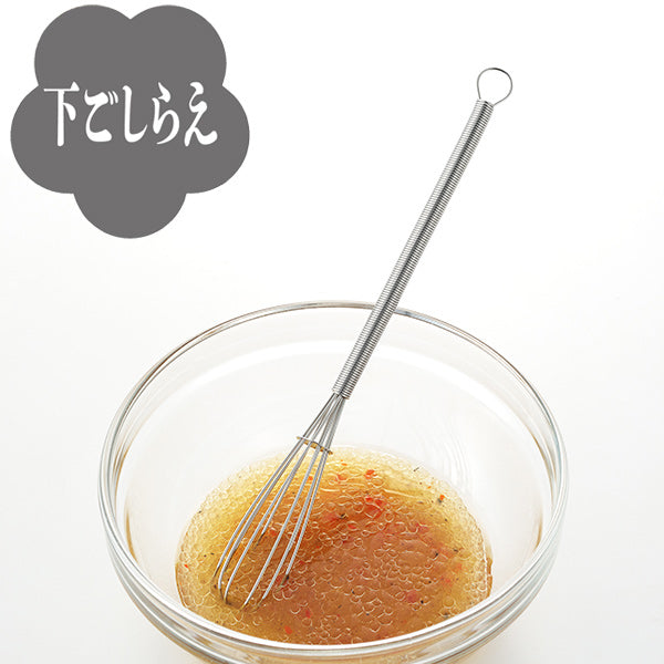 泡だて器スリム料理のいろはマヨネーズ＆ドレッシング泡立てステンレス製日本製