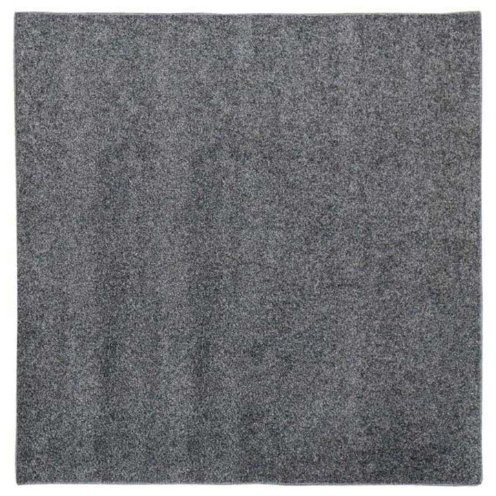 ラグタフトラグ185×185cmデタントシルバー