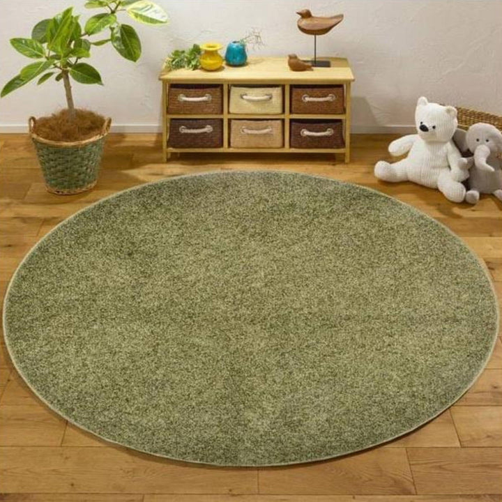 ラグタフトラグ160cmデタントシルバー