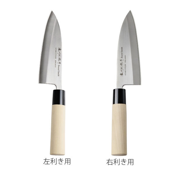 六寸五分 相出刃 左利き用 出刃包丁 左利き用 - 有限会社三条小