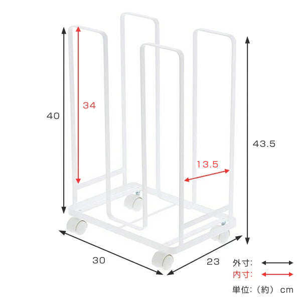 山崎実業towerダンボールストッカータワー