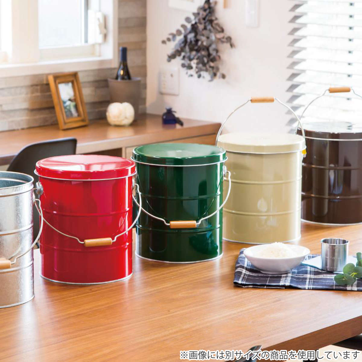 米びつ 20kg キャスター付き オバケツ OBAKETSU ライスストッカー