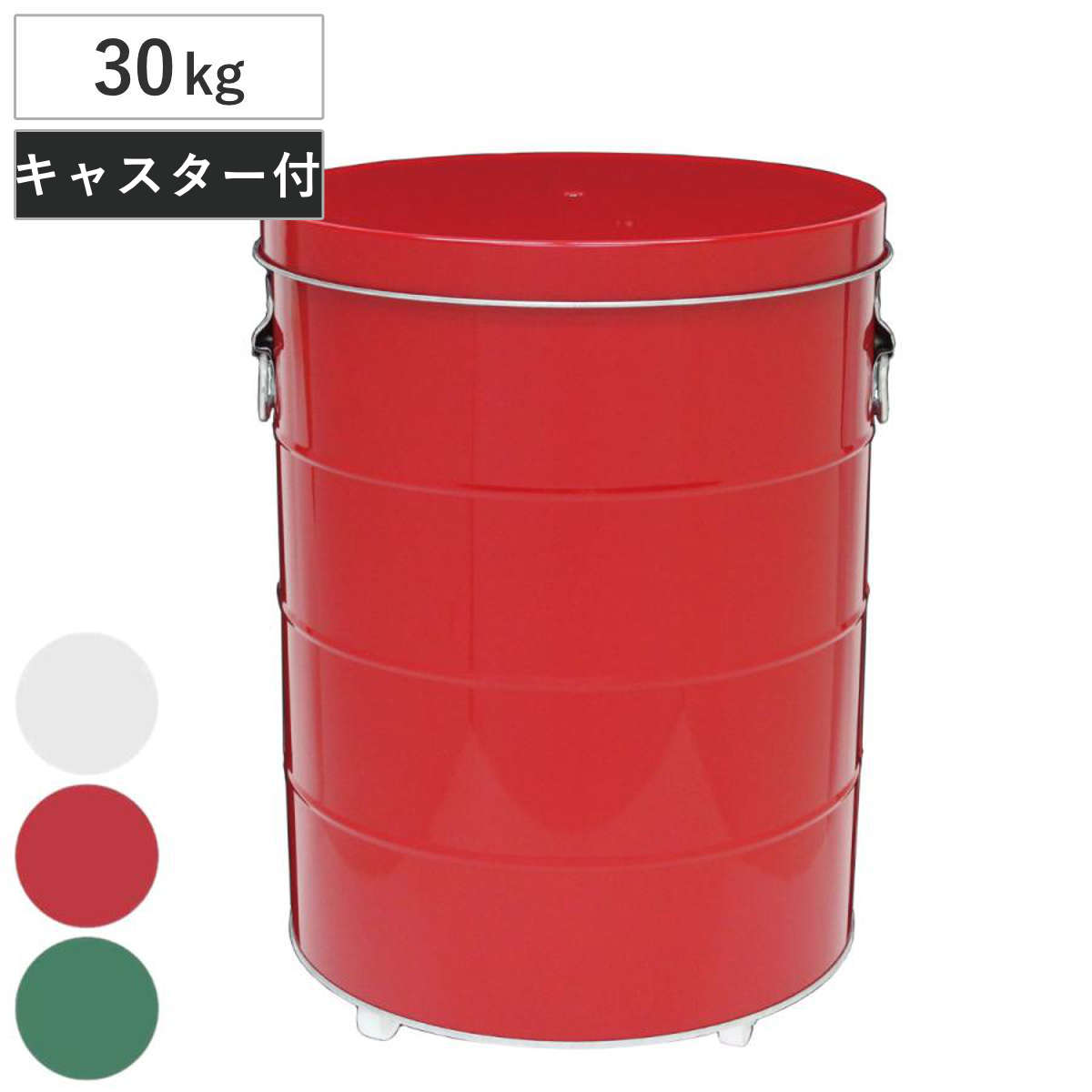 米びつ 30kg キャスター付き オバケツ OBAKETSU ライスストッカー