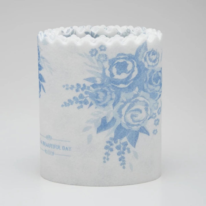 結露吸水テープすりガラス用ローズ幅16cm１本入両面柄入り