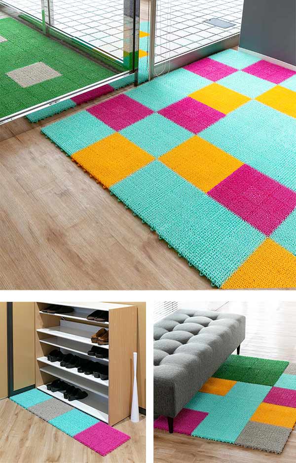 人工芝30x30cmジョイント式日本製1枚