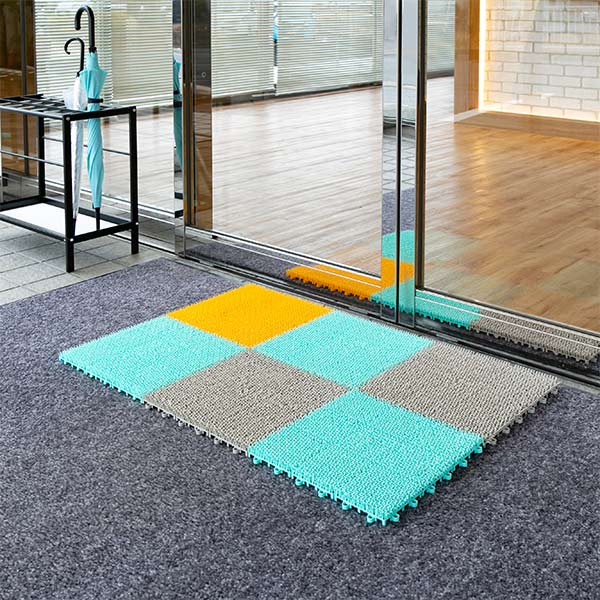 人工芝30x30cmジョイント式日本製1枚