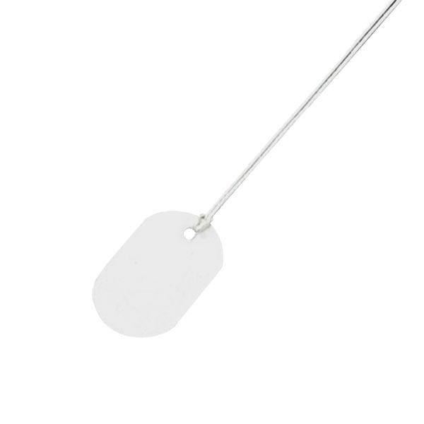 ファイバー札 小判型 30mm 100枚1組 プレート 札 ひも付き 日本製