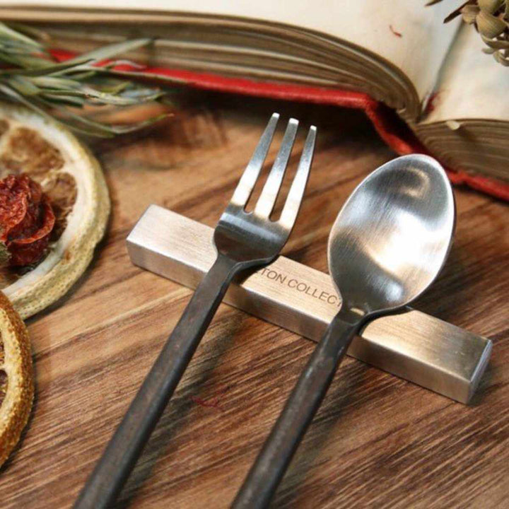 ナイフレストカトラリーレストスクエア食器ステンレス製シルバーダルトンDULTON