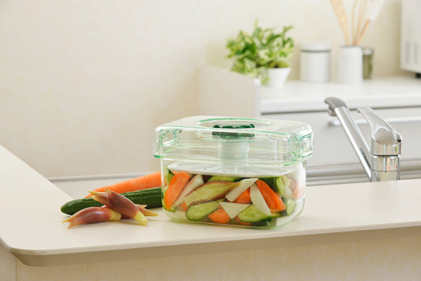 漬物容器 即席つけもの器 角型 6.1L プラスチック Picre ピクレ – ハウジー