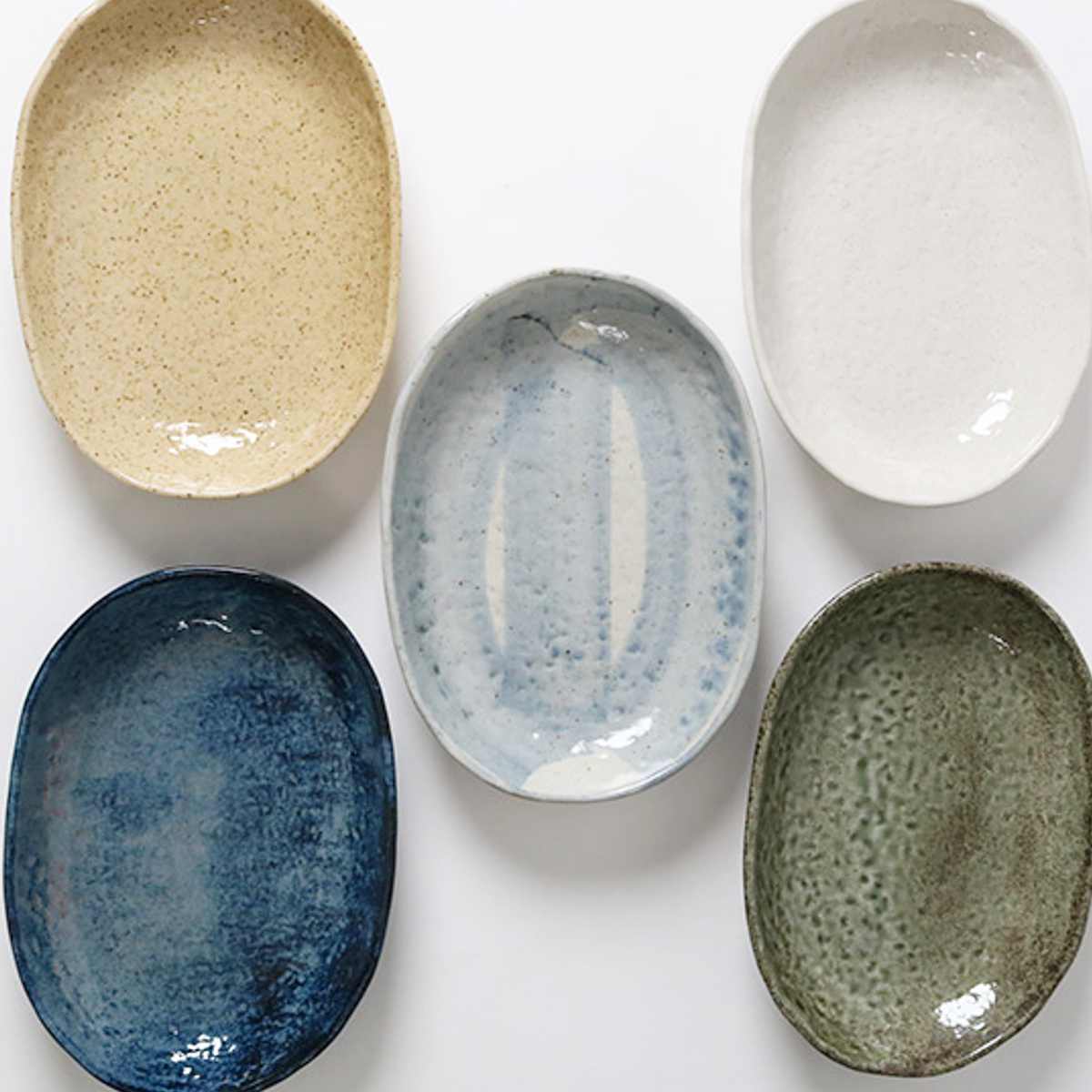 カレー皿 23cm 楕円 粉引 皿 食器 陶器 美濃焼 日本製 – ハウジー
