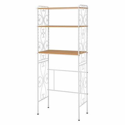 洗濯機ラック アイアンフレーム ランドリー収納 幅75cm