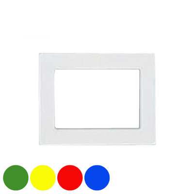 路面区画標識 A5用紙対応 YKH－A5W 両面テープ付き