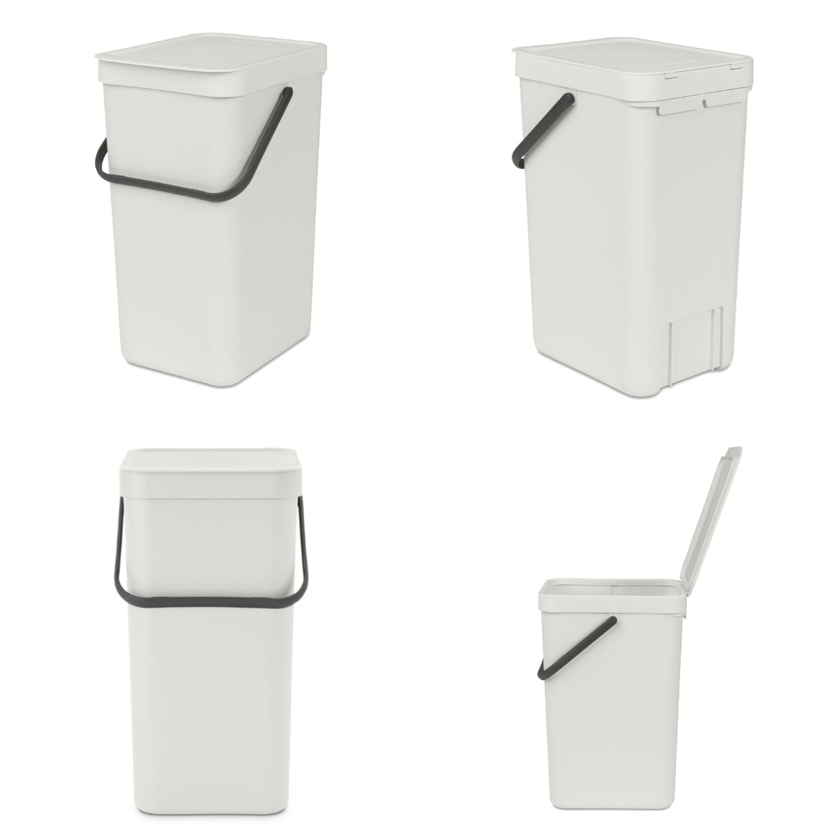 ブラバンシア ゴミ箱 ダストボックス フタ付 ソート&ゴー コンパクト キッチン周り 25L グリーン 129964 brabantia ゴミ箱 3L ソート＆ゴー ふた付き （ ごみ箱 ブラバンシア 3