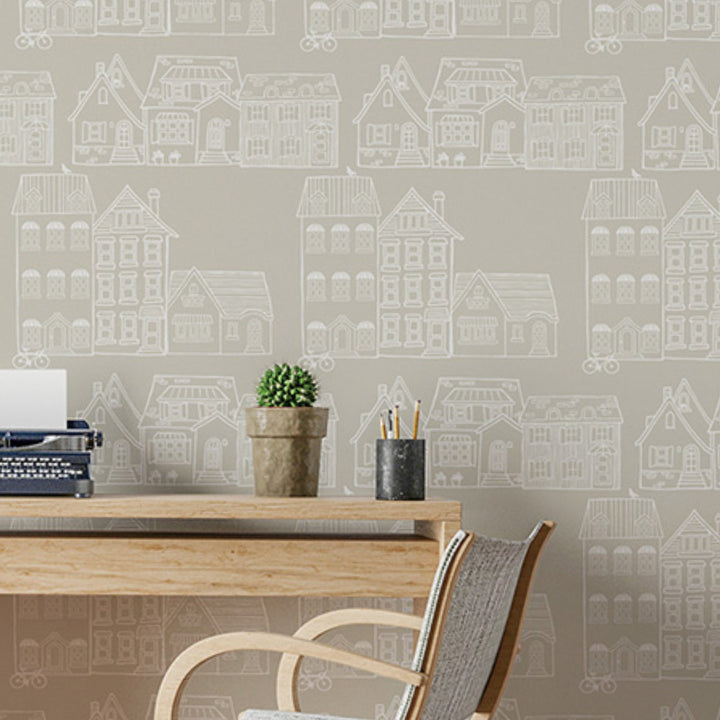 壁紙貼ってはがせる壁紙北欧シリーズ90cm×2.5m