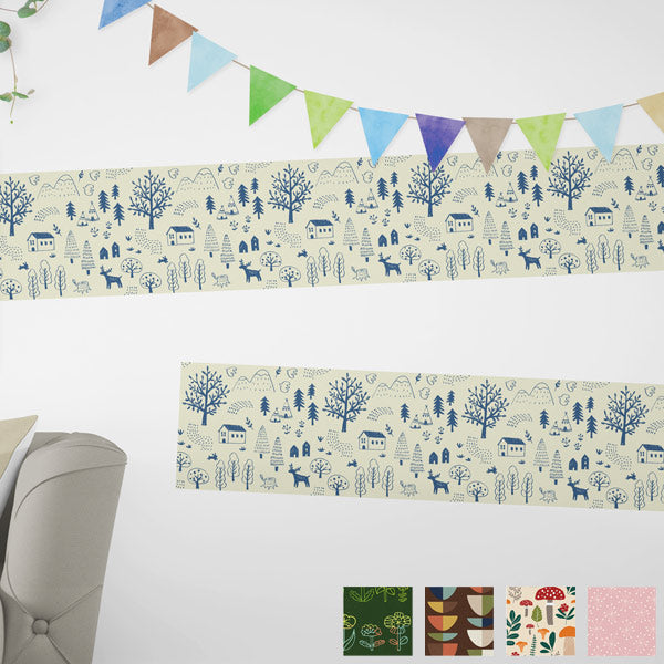 【在庫処分特価】ウォールステッカークラフト＆ナチュラル28cm×2.5ｍ