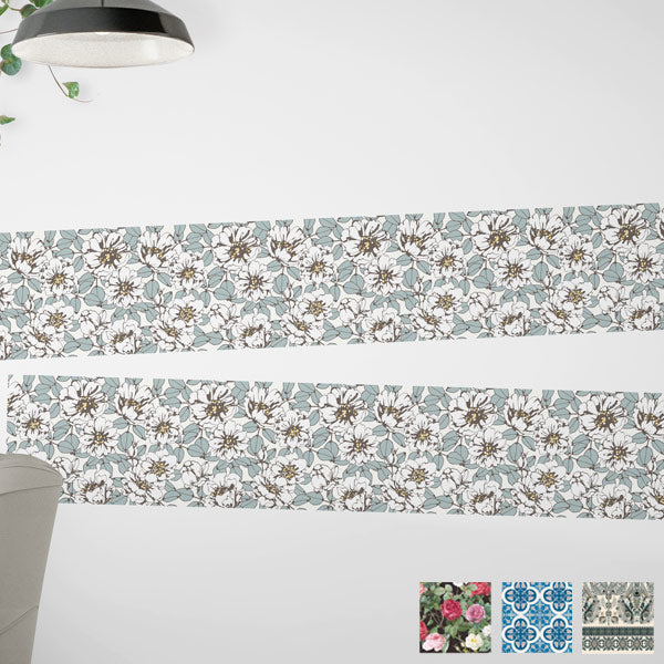 【在庫処分特価】ウォールステッカーレトロ＆クラシック28cm×2.5ｍ