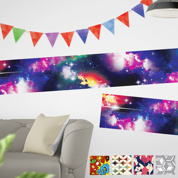 【在庫処分特価】ウォールステッカーポップ！＆アメリカン28cm×2.5ｍ