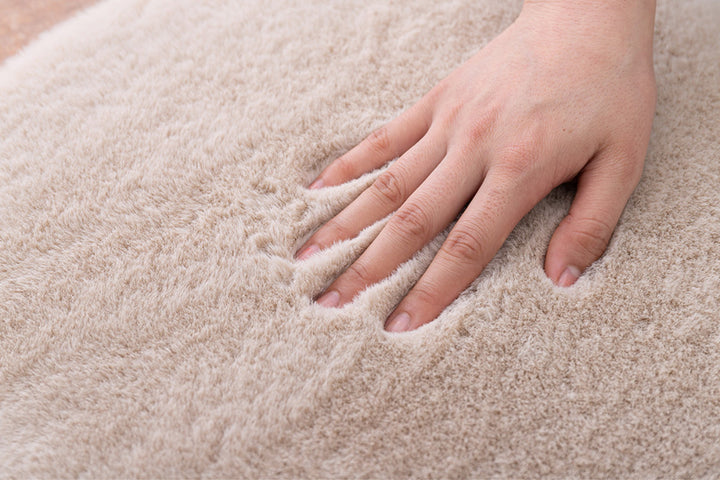 ラグマットラパン180×180cmピンク