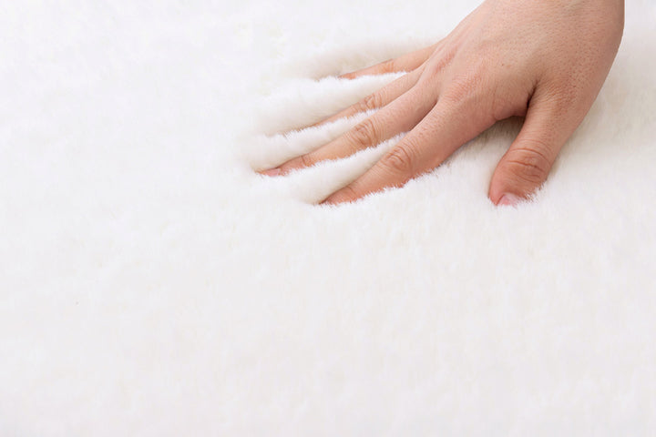 ラグマットラパン180×180cmピンク