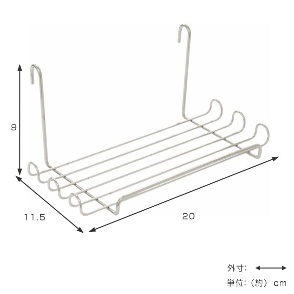 マルチラック調味料ラックスポンジホルダーステンレス棚小物シリーズ