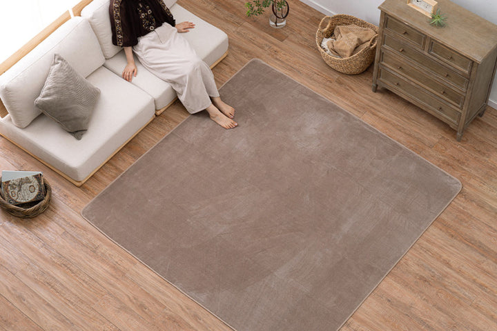 ラグマットメレンゲタッチラグ185×240cmピンク