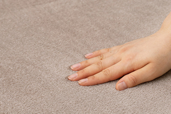 ラグマットメレンゲタッチラグ185×240cmピンク