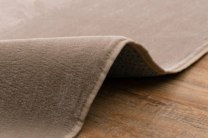 ラグマットメレンゲタッチラグ185×240cmピンク