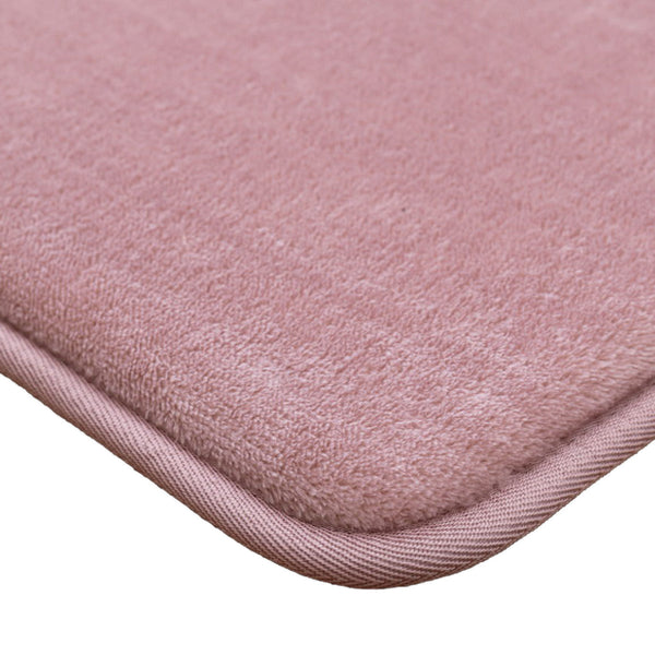 ラグマットメレンゲタッチラグ低反発185×185cmピンク
