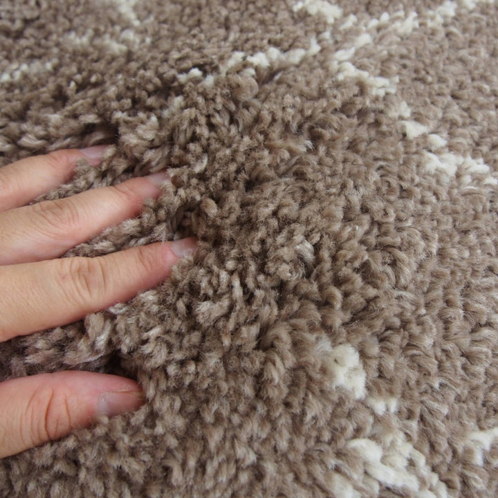 ラグベルギー製ウィルトンラグROYALNOMADICモロッコ200×250cmブラウン