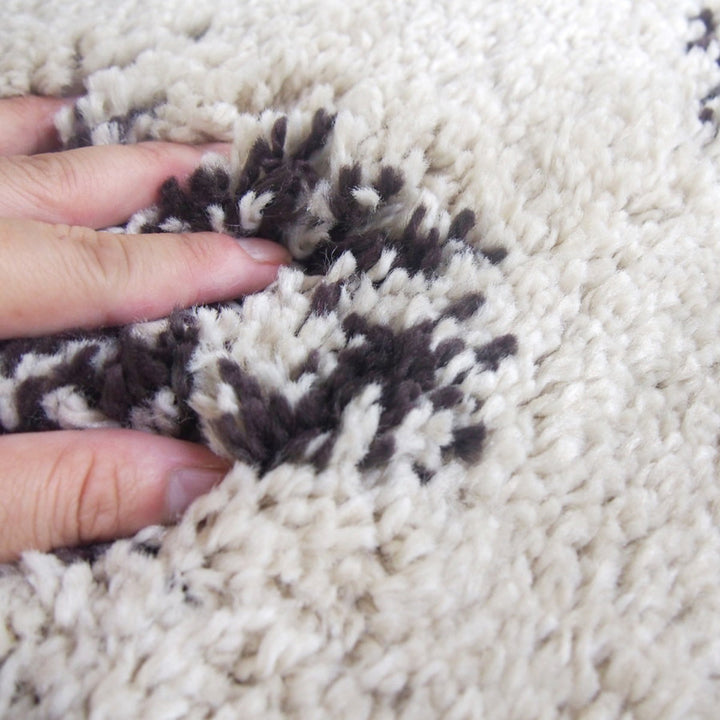 ラグベルギー製ウィルトンラグROYALNOMADICモロッコ200×250cmブラウン