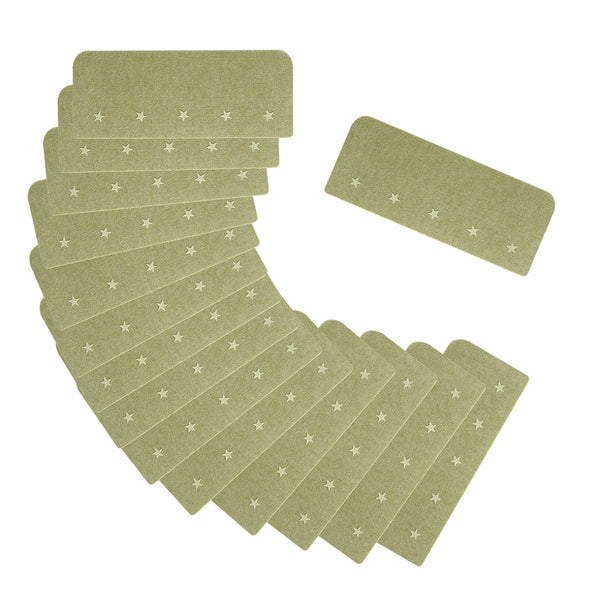 階段マット吸着タイプ蓄光15枚入り滑り止め22×55cm