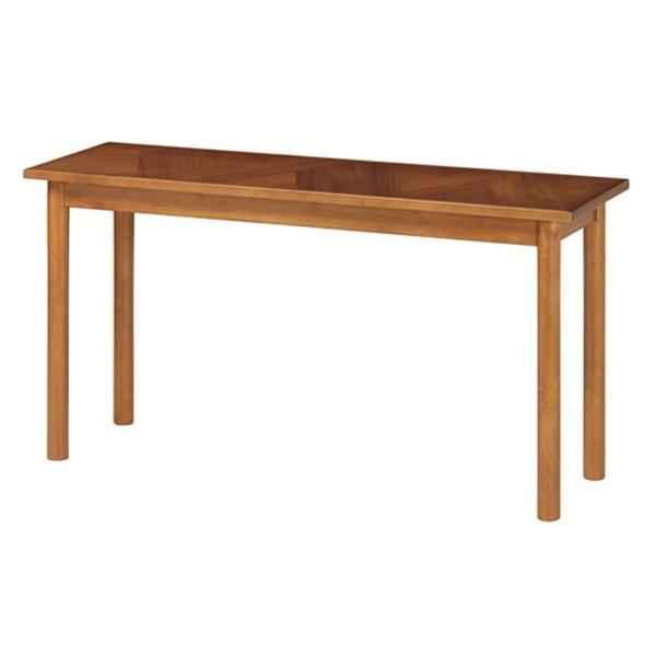 デスクロングデスク寄木突板ヴィンテージ調HENT幅130cm