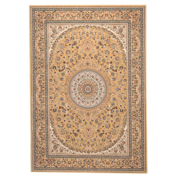 ラグトルコ製ウィルトンラグローサマルカンド240×340cmベージュ