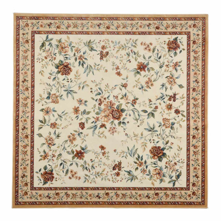 ラグベルギー製モケットラグロイヤルパレスアムール195×250cmグリーン