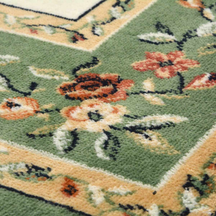 ラグベルギー製モケットラグロイヤルパレスアムール195×250cmグリーン