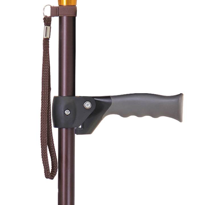 杖伸縮ステッキ長さ調節立つサポ