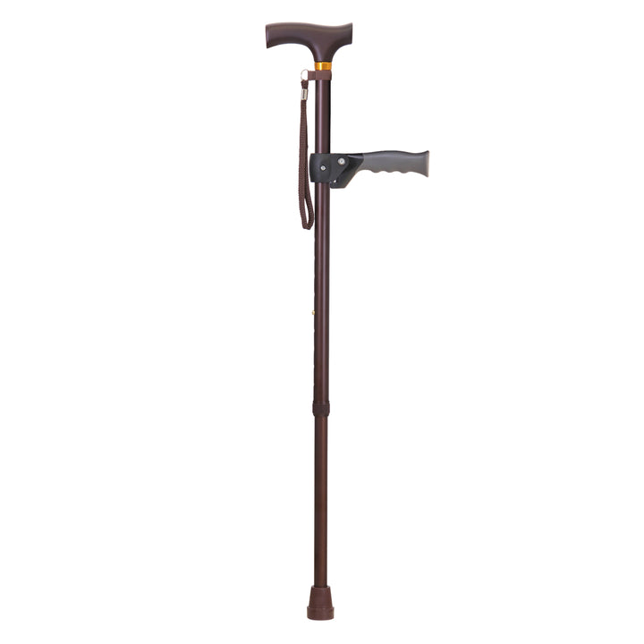 杖伸縮ステッキ長さ調節立つサポ