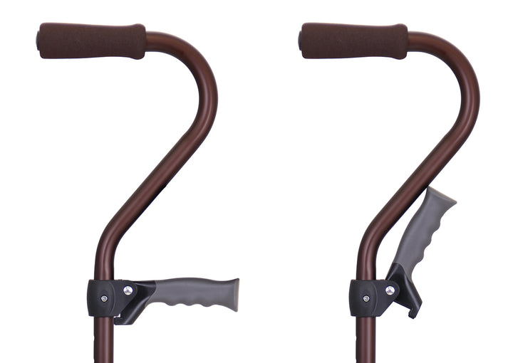 杖伸縮4点杖ステッキ長さ調節立つサポ非課税自立式