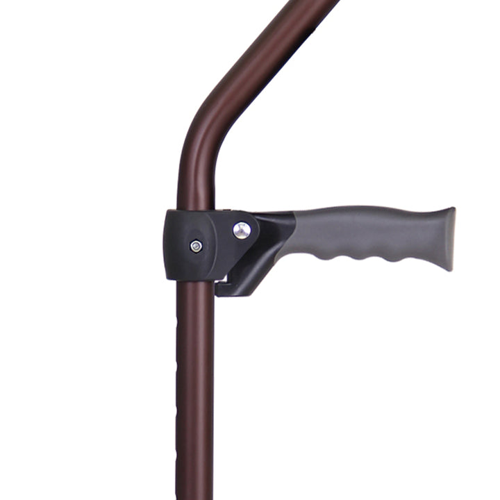 杖伸縮4点杖ステッキ長さ調節立つサポ非課税自立式