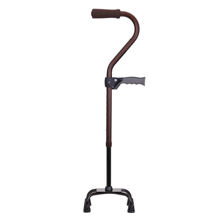 杖伸縮4点杖ステッキ長さ調節立つサポ非課税自立式